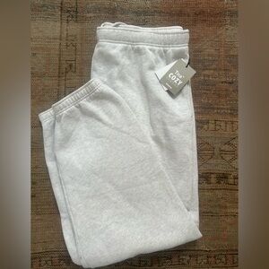 NWT!! aritizia tna cozy fleece cuffed sweatpant